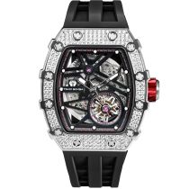 Tsar Bomba TB8209D-02 Orologio Uomo Elementar Zirconio Automatico 44mm 5ATM 