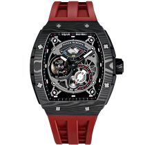 Tsar Bomba TB8210CF-03 Orologio Uomo Elementar Fibra Di Carbonio Automatico 52mm 5ATM 