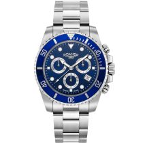 Roamer 851837 41 45 20 Orologio Uomo Deep Sea 100 Cronografo 42mm 10ATM