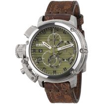 U-Boat 9591 Orologio Da Uomo Chimera 46mm Cronografo SS Verde Automatico 10ATM