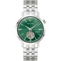 Bulova 96A319 Orologio Uomo Aerojet Automatico 38mm 3ATM