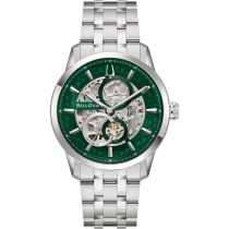 Bulova 96A329 Orologio Uomo Classico Automatico 40mm 3ATM 