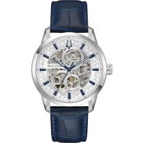 Bulova 96A330 Orologio Uomo Classico Automatico 40mm 3ATM 