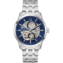 Bulova 96A331 Orologio Uomo Classico Automatico 40mm 3ATM 