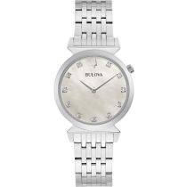 Bulova 96P216 Orologio Donna Regatta 11 diamanti 30mm 3ATM