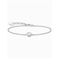 Thomas Sabo A2159-051-14-L19V Bracciale in argento con goccia di zirconio bianco