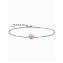 Thomas Sabo A2159-051-9-L19V Bracciale in argento con zirconi rosa a goccia