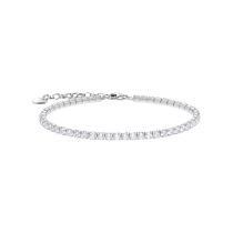 Thomas Sabo A2167-051-14-L21V Braccialetto da Tennis con pietre bianche Argento