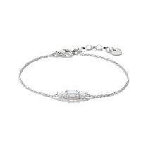 Thomas Sabo A2221-051-14-L19V Bracciale con zirconi scintillanti Argento