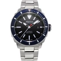 Alpina AL-525LBN4V6B Seastrong Diver Automatico Orologio Uomo