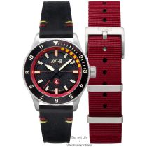 AVI-8 AV-4103-01 Tuskegee Airmen Limited Edition Orologio Uomo 40mm 5ATM