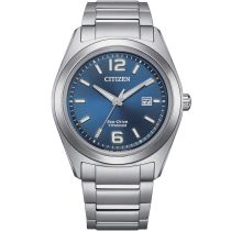 Citizen AW1641-81L Eco-Drive Titanio Orologio Uomo 41mm 5ATM