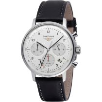 Bauhaus 2086-1 Orologio Uomo Dessau Solare Cronografo 41mm 5ATM
