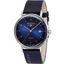 Bauhaus 2152-3 Orologio Uomo Classico Automatico 41mm 5ATM