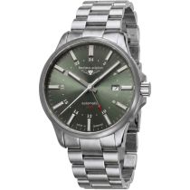 Bauhaus 2868M-4 Orologio Uomo Aviation Automatico Titanio GMT 42mm 10ATM