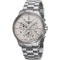 Bauhaus 2880M-5 Orologio Uomo Aviation Crono Titanio Cronografo 42mm 10ATM