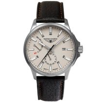 Bauhaus 2860-5 Orologio Uomo Aviation Automatico Titanio 42mm 10ATM