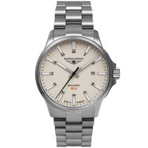 Bauhaus 2868M-5 Orologio Uomo Aviation Automatico Titanio 42mm 10ATM