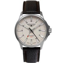 Bauhaus 2868-5 Orologio Uomo Aviation Automatico Titanio 42mm 10ATM