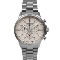Bauhaus 2880M-5 Orologio Uomo Aviation Crono Titanio 42mm 10ATM