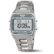 Boccia 3738-05 Orologio Uomo Titanio Digitale Cronografo 37mm 5ATM 