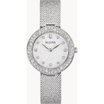 Bulova 96L329 Orologio Donna Crystal Phantom 30,5mm 3ATM 