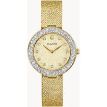 Bulova 98L321 Orologio Donna Crystal Phantom 30,5mm 3ATM 