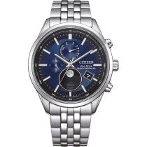 Citizen BY1030-50L Orologio Uomo Eco-Drive 4-Zonen Orologio Radiocomandato Fase lunare 42mm 10ATM 