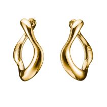 Thomas Sabo CR754-413-39 Orecchini a Cerchio piccolo Natural Beauty Placcato In Oro Donna