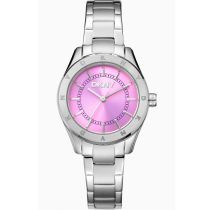 DKNY DK1L018M0025 Orologio Donna Chambers Sport Argento 30mm 5ATM