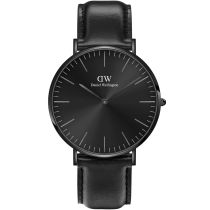 Daniel Wellington DW00100657 Orologi Uomo Classic Sheffield Onyx 40mm 3ATM 