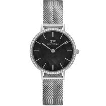 Daniel Wellington DW00100661 Orologi Donna Petite Lumine Bezel Sterling Black 28mm 3ATM 