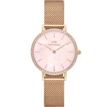 Daniel Wellington DW00100663 Orologi Donna Petite Lumine Bezel Melrose Pink 28mm 3ATM 