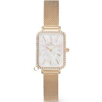 Daniel Wellington DW00100749 Orologio Donna Quadro Charm Bezel 26mm 3ATM