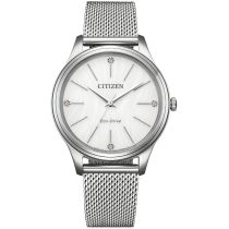 Citizen EM1220-82A Orologio Donna Eco-Drive Elegance 34mm 5ATM