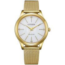 Citizen EM1222-87A Orologio Donna Eco-Drive Elegance 34mm 5ATM