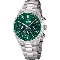 Festina F16820/R Timeless Cronografo Orologio Uomo 44mm 5ATM