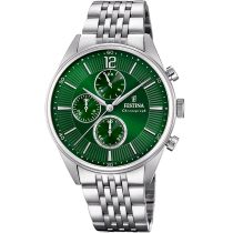 Festina F20285/8 Timeless Cronografo Orologio Uomo 41mm 5ATM