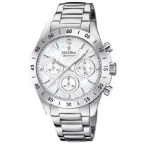 Festina F20397/1 Boyfriend Cronografo da Orologio Donna 39mm 10ATM