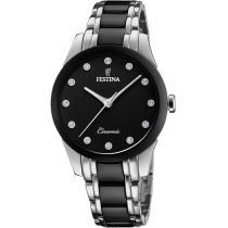Festina F20499/3 Ceramica Orologio Donna 35mm 5ATM