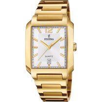 Festina F20678/2 Orologio Uomo Quarzo Angolare 36mm 5ATM 