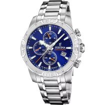 Festina F20704/2 Orologio Uomo Timeless Cronografo 45mm 10ATM