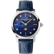 Frederique Constant FC-206MPND1S6 Orologio Donna Classics Slimline Fase Lunare 30mm 3ATM 