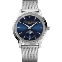 Frederique Constant FC-206N3S6B Orologio Uomo Moneta Moonphase 37mm 5ATM