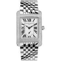 Frederique Constant FC-235S2CD6B Orologio Donna Classics Carree Small Seconds 26mm 3ATM 