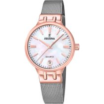 Festina F20715/1 Orologio Donna Quarzo Mademoiselle Zaffiro 33mm 5ATM 