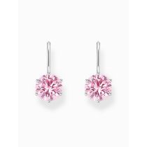 Thomas Sabo H2287-051-9 Orecchini in argento con zirconi rosa Donna