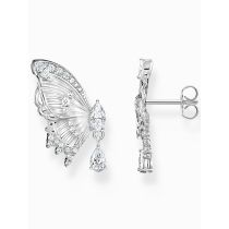 Thomas Sabo H2328-051-14 Orecchini a bottone Fiore con pietre argento Signore