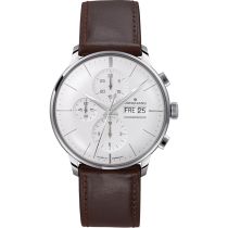 Junghans 27412002 Orologio Uomo Meister Chronoscope 40mm 5ATM 