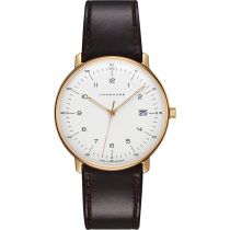 Junghans 41787202 Orologio Uomo Max Bill Quarz 38mm 5ATM 